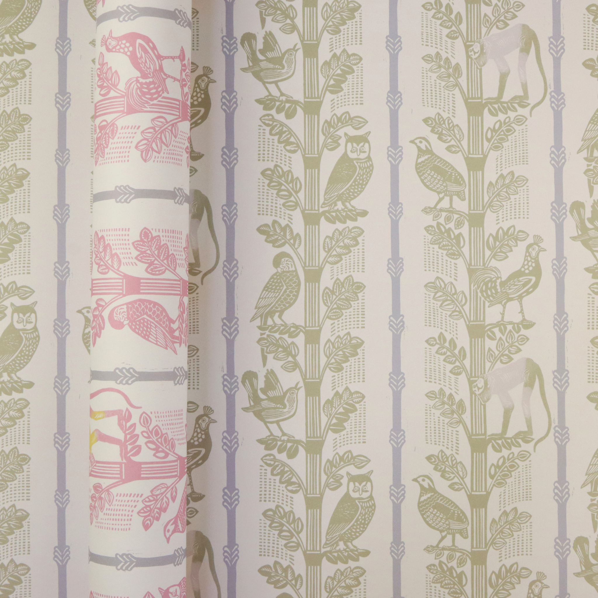 Monkeys And Birds Wrap