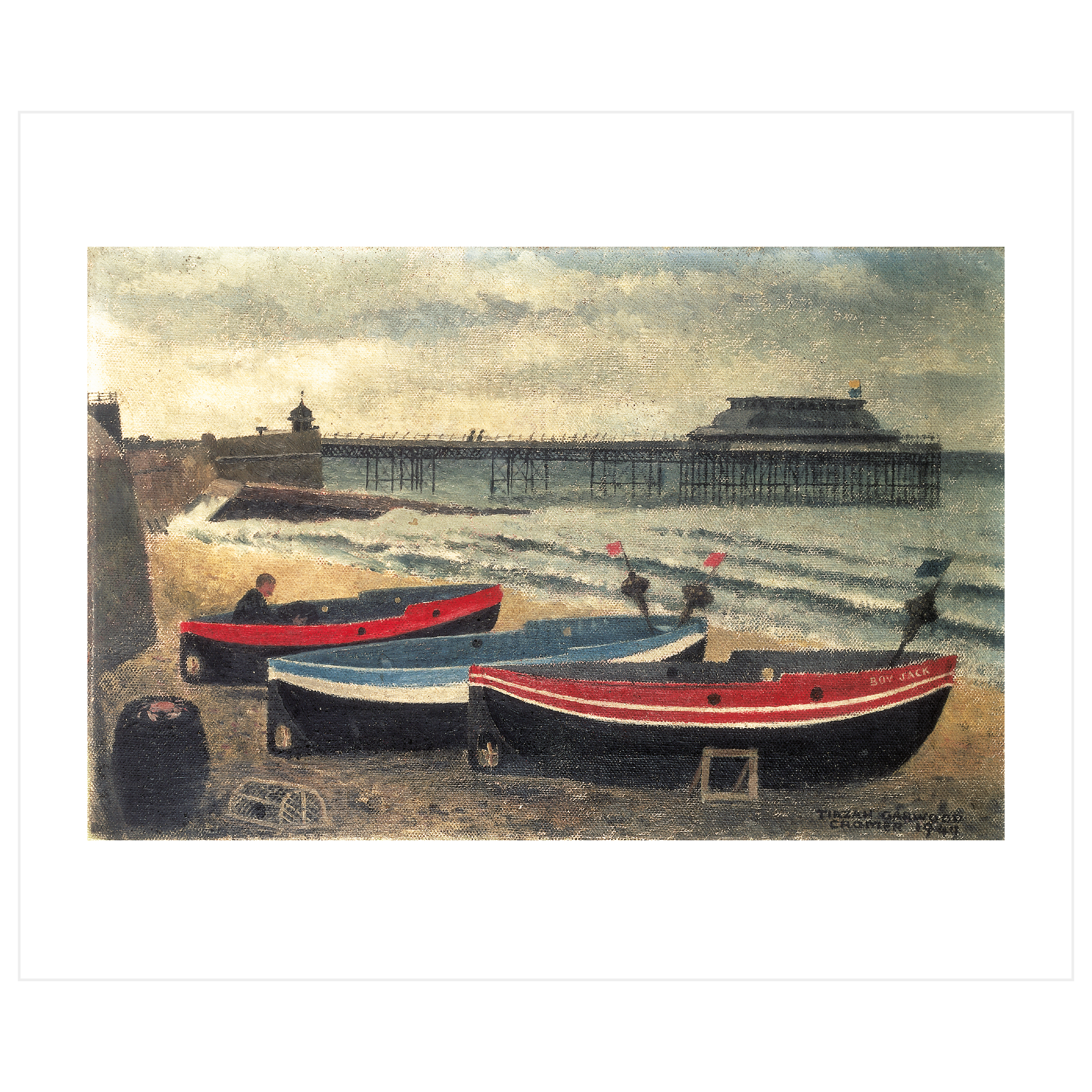 Boats On Cromer Beach