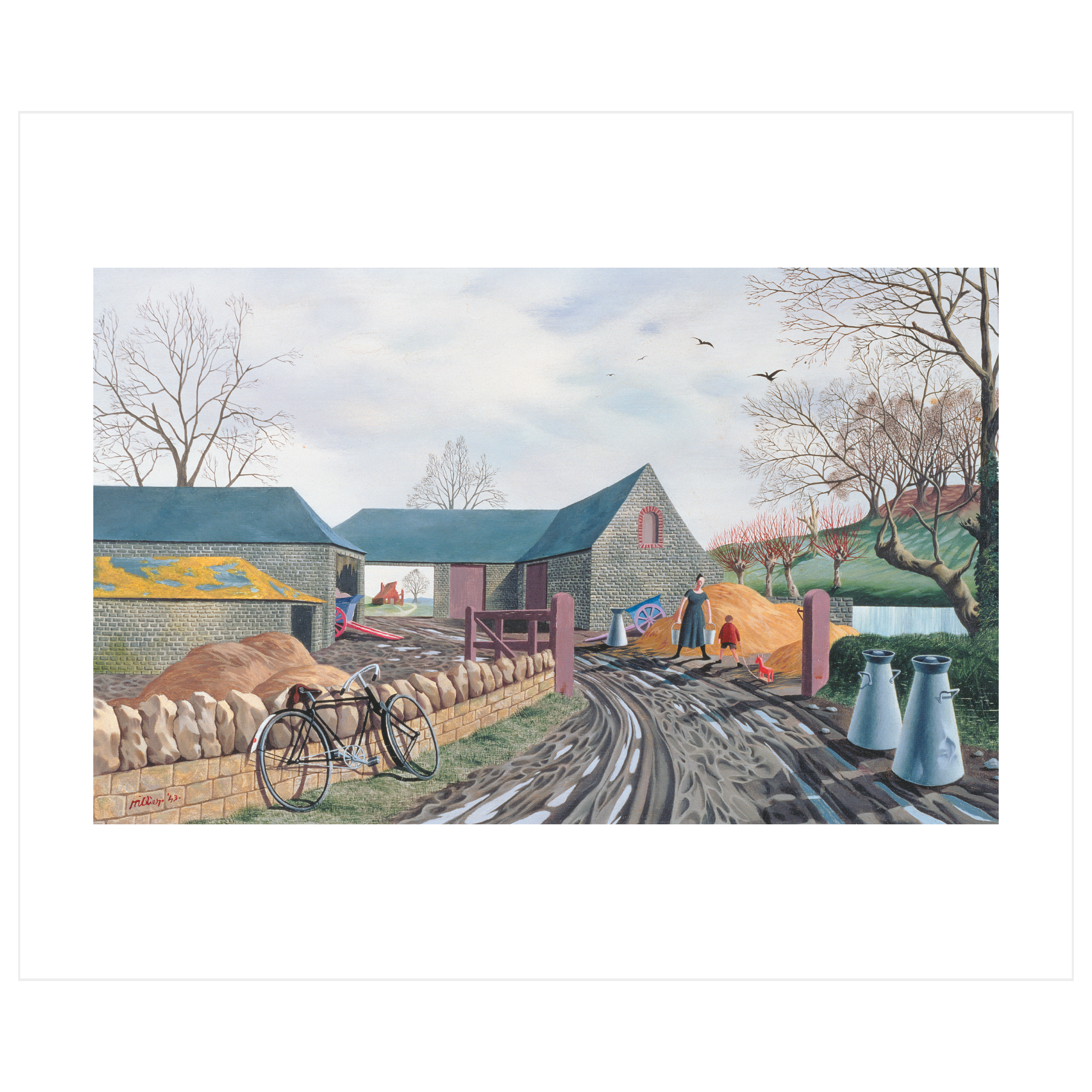 Barns in Winter