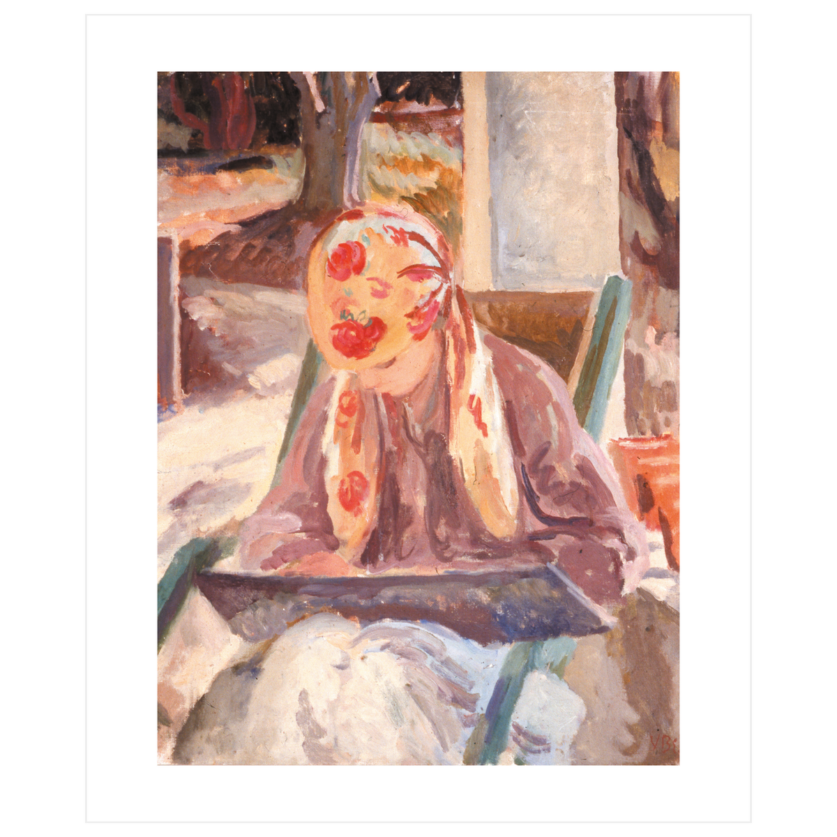 Girl drawing