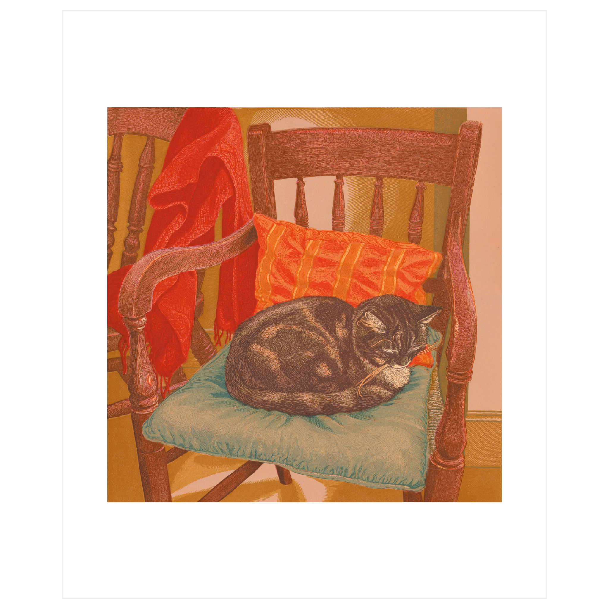 Helen Sleeping on Millie's Chair